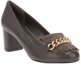 Lola Cruz Fringed Leather Pump - Lyst