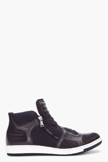 Neil Barrett Black Dickensian City Runners - Lyst