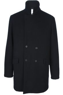 Pierre Balmain Double Breasted Coat - Lyst