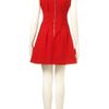 Topshop Seam Waist Shift Dress in Red - Lyst