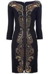Amen Gold Sequin Dress