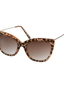 Asos Tort Ridge Detail Cat Eye Sunglasses - Lyst