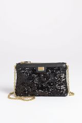 Dolce & Gabbana Miss Mini Sequin Crossbody Bag