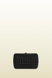 Gucci Broadway Black Evening Clutch with Strass Swarovski - Lyst