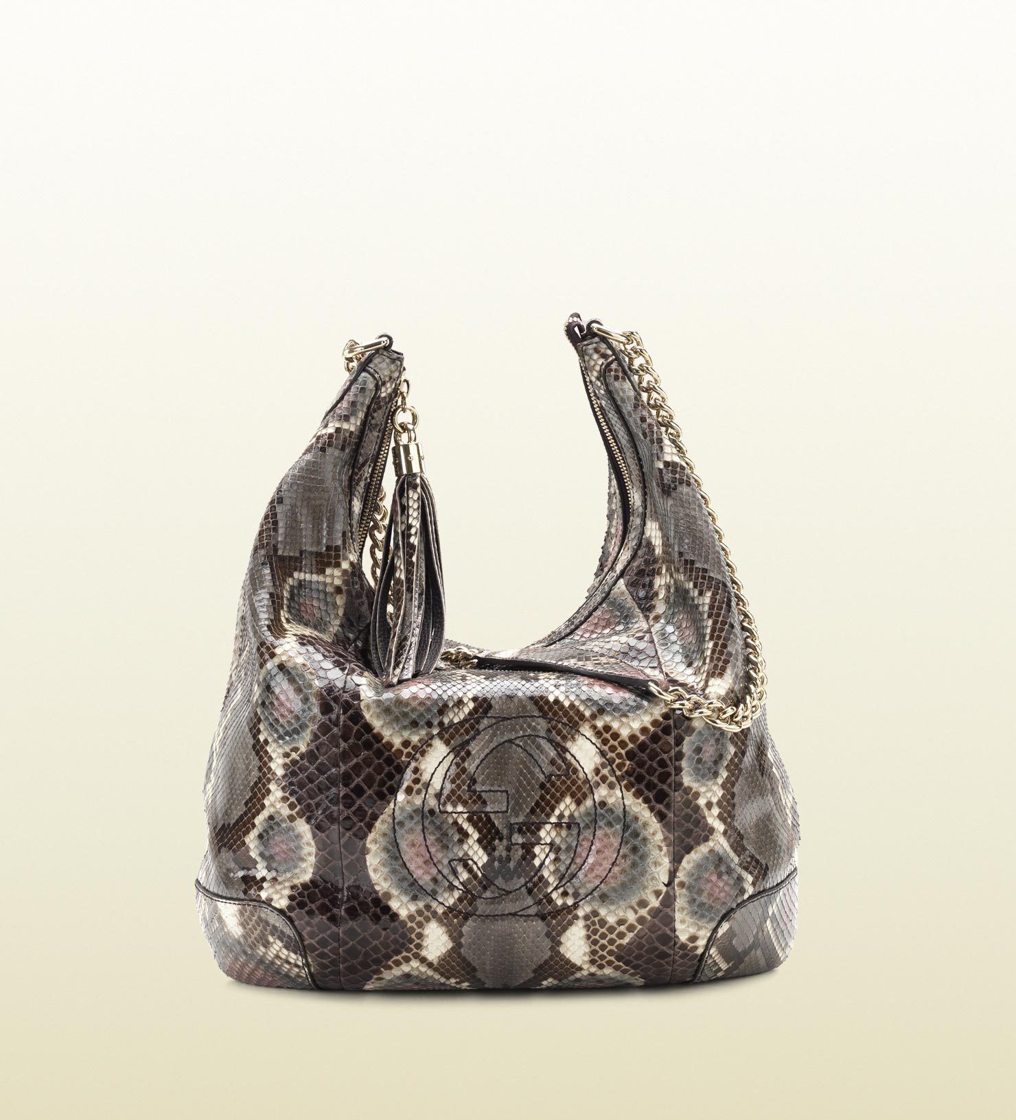 gucci soho python bag