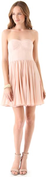 Rebecca Taylor Perfect Fit Strapless Dress - Lyst
