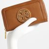 Tory Burch Amanda Continental Wallet in Brown (end of color list driftwood) - Lyst