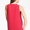 Bcbgmaxazria Faux Wrap Blouse in Purple (rio red) - Lyst