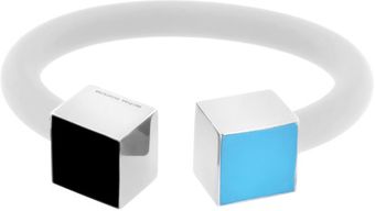 Delfina Delettrez White Reflection Bracelet - Lyst