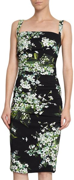 Dolce & Gabbana Lily Of The Valley Tank Dress - Lyst