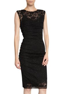 Dolce & Gabbana Sleeveless Lace Sheath Dress - Lyst