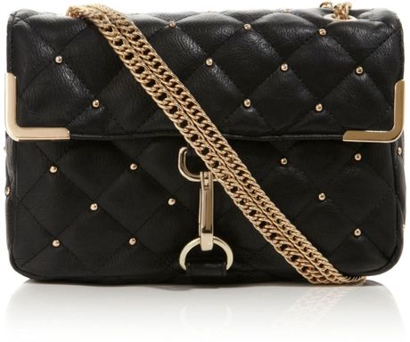 dune black quilted bag