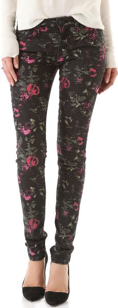 Joe's Jeans The Skinny Electric Floral Jeans - Lyst