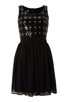 John Zack Sequin Daisy Prom Dress - Lyst
