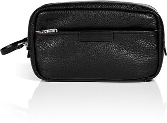 Marc By Marc Jacobs Black Leather Dopp Kit - Lyst