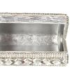 Topshop Diamante Silver Box Clutch in Silver - Lyst