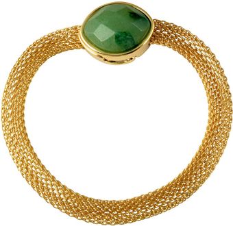 Ziba Ziba Eva Jade Marcasite Bracelet - Lyst