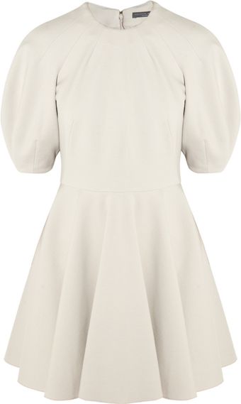 Alexander McQueen Woolblend Stretchjersey Dress - Lyst