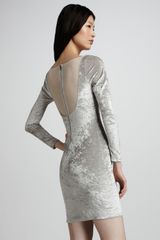Alice + Olivia Tatum Velvet Dress
