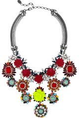 Erickson Beamon I Never Promised You A Rose Garden Goldplated Swarovski Crystal Necklace