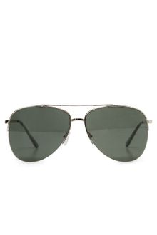 Mango Metallic Frame Aviator Sunglasses - Lyst