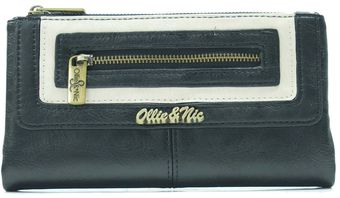 Ollie & Nic Emeli Two Tone Soft Foldover Purse - Lyst