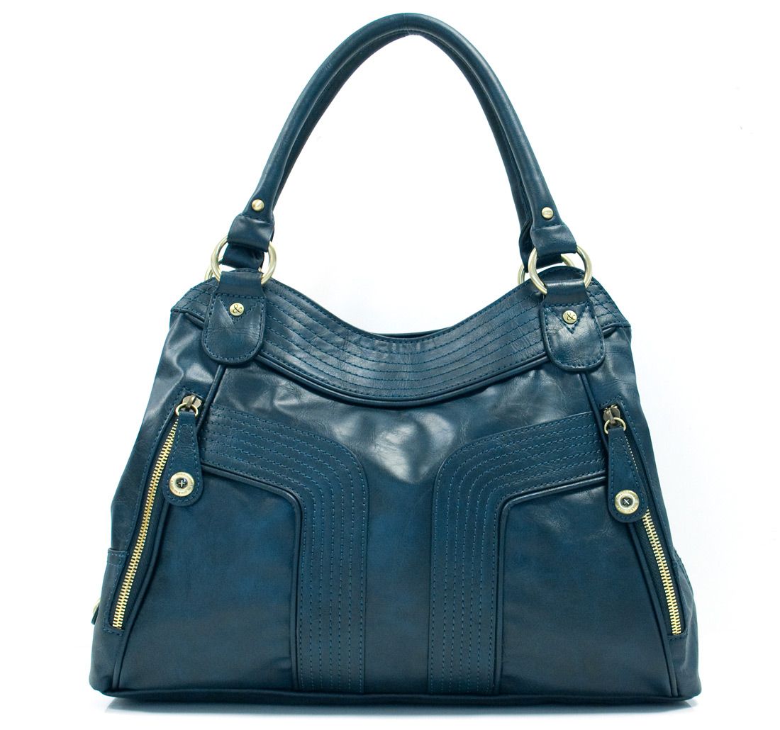 Ollie & Nic Large Shoulder Tote Bag in Blue (teal) Lyst