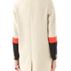 Preen Zora Coat in White (ivory) - Lyst