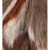 Twelfth Street By Cynthia Vincent Faux Fur Jacket in Brown - Lyst
