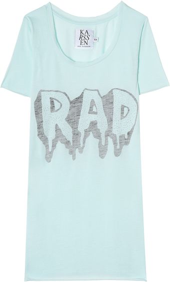 Zoe Karssen  Print Tee - Lyst