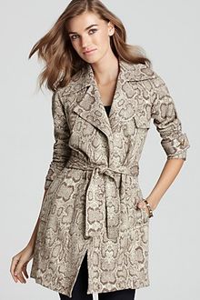 Bailey 44 Trench Coat Leopard Print - Lyst