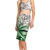 Clover Canyon How High Crop Top in Silver (black/white) - Lyst
