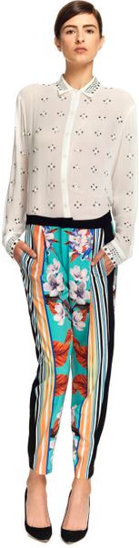 Clover Canyon Prism Orchid Pants in Multicolor (turquoise multi) - Lyst