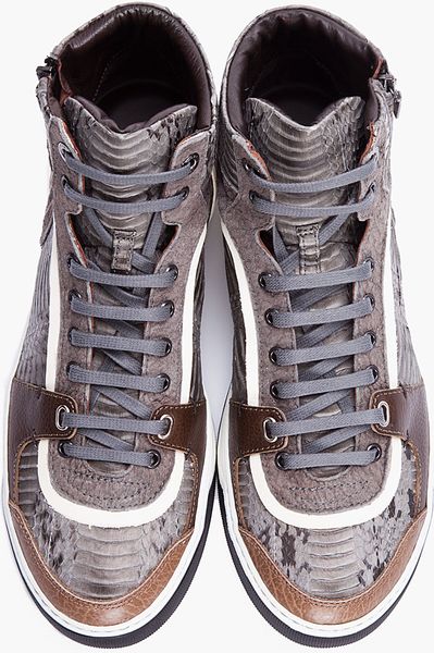 snakeskin tennis shoes