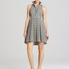 Sachin & Babi Dress Capri Handembellished Collar in Gray (checker) - Lyst