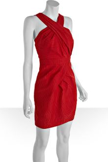 Cynthia Steffe Cherry Tomato Cotton Blend Patrice Swirl Sleeveless Dress - Lyst