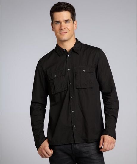 james perse button shirt