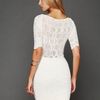 Free People Boatneck Victorian Dress in White (ivory) - Lyst