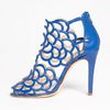 Oscar De La Renta Gladia Cage Sandal in Blue - Lyst