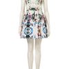 Topshop Camo Print Lantern Dress in Floral (multi) - Lyst