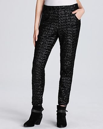 Free People Pants Sequin Party - Lyst
