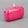Alexander Mcqueen Skull Box Clutch in Purple (fuchsia) - Lyst