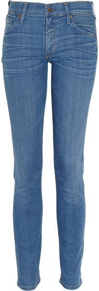 Citizens Of Humanity Thompson Cropped Mid Rise Skinny Jeans - Lyst
