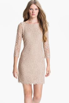 Diane Von Furstenberg Zarita Lace Shift Dress - Lyst