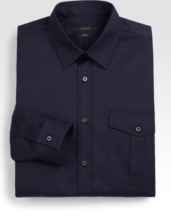 Gucci Cotton Microweb Sportshirt - Lyst