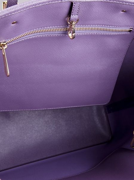 michael kors tote bag purple