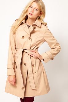 Oasis Jersey Lined Mac - Lyst