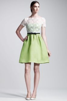 Valentino Organza Dress - Lyst