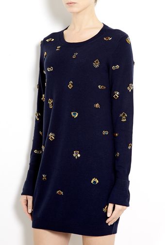 3.1 Phillip Lim All Eyes On You Merino Dress - Lyst