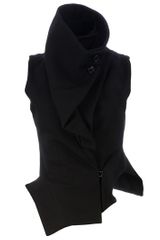 Ann Demeulemeester Asymmetric Waistcoat